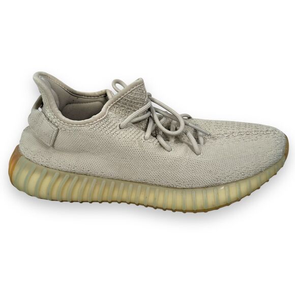 Adidas Yeezy Boost 350‎ V2 Sesame Mens 11 Sneaker Shoes Beige Lace Low Authentic main image 4